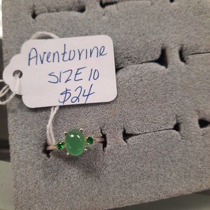 Aventurine ring